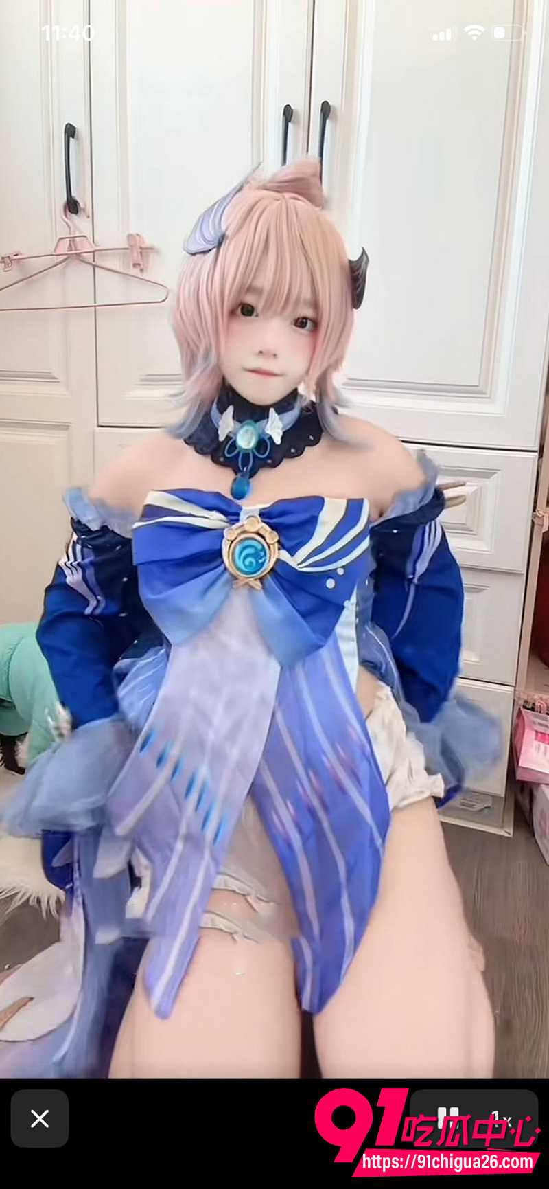 抖音高颜萌妹兔康康 2