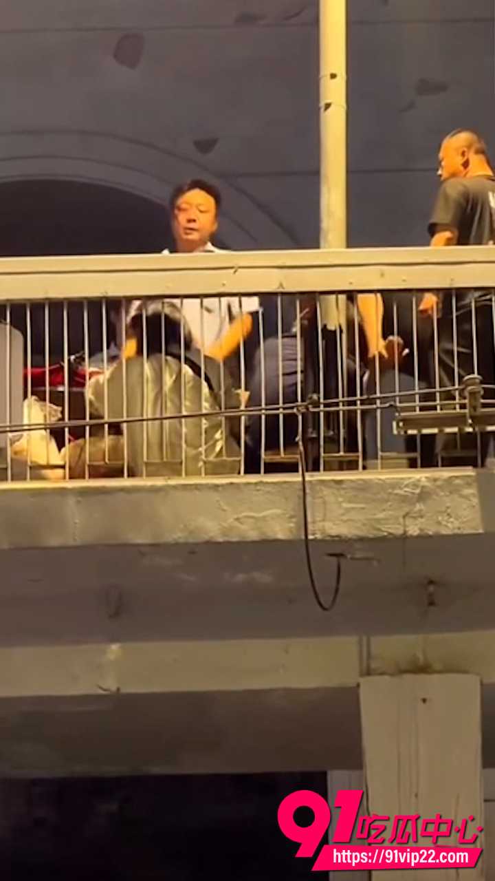 武汉司门口天桥城管打人2