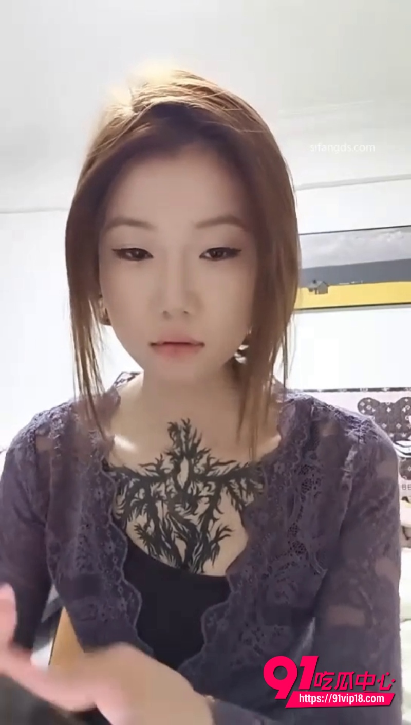 纹身主播碧梨付洁 1